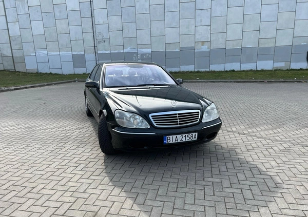 Mercedes-Benz Klasa S cena 34900 przebieg: 162000, rok produkcji 2000 z Białystok małe 781